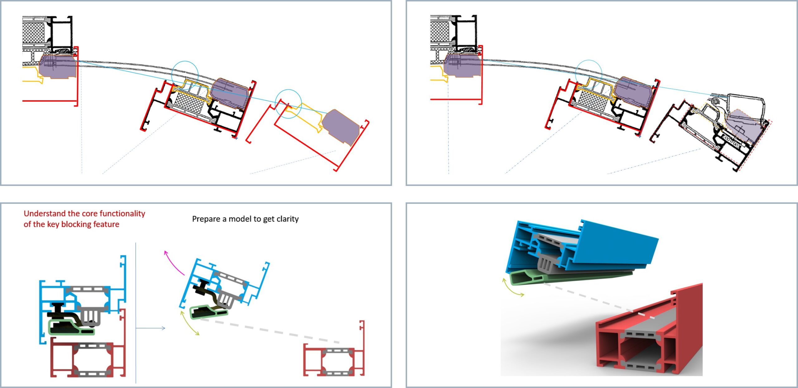 Examining the example's patent drawings