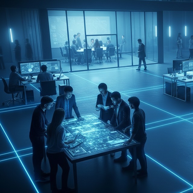 An open innovation network.