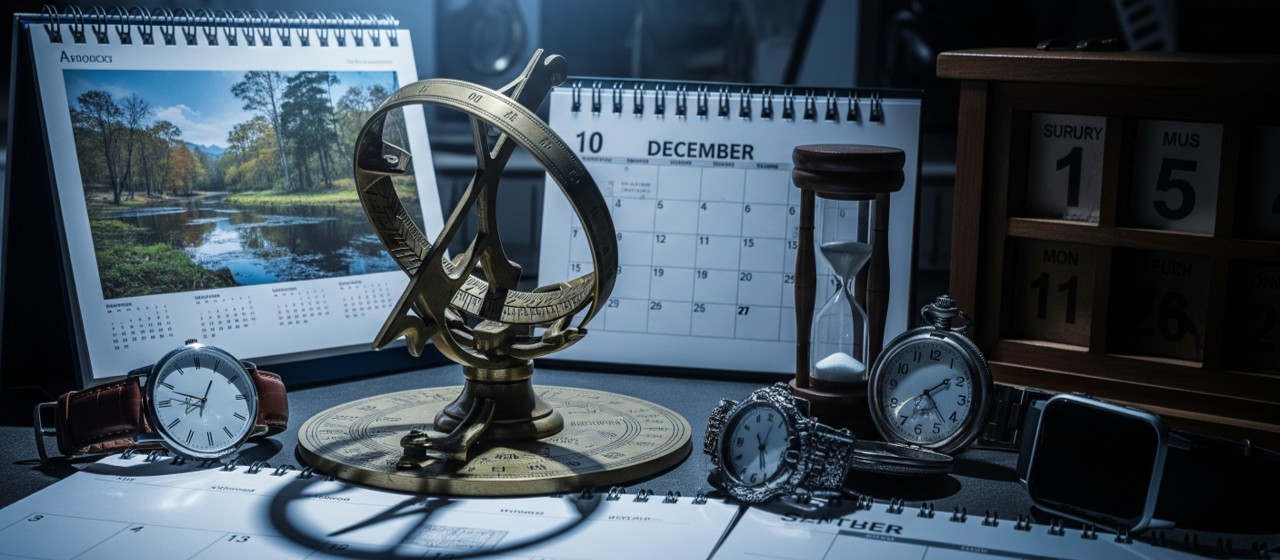 Instruments for time measurement.