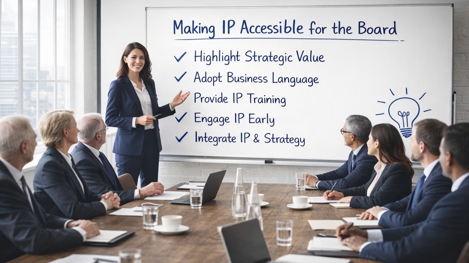 When IP Enters the Boardroom: Integrating IP with Business Decision Making