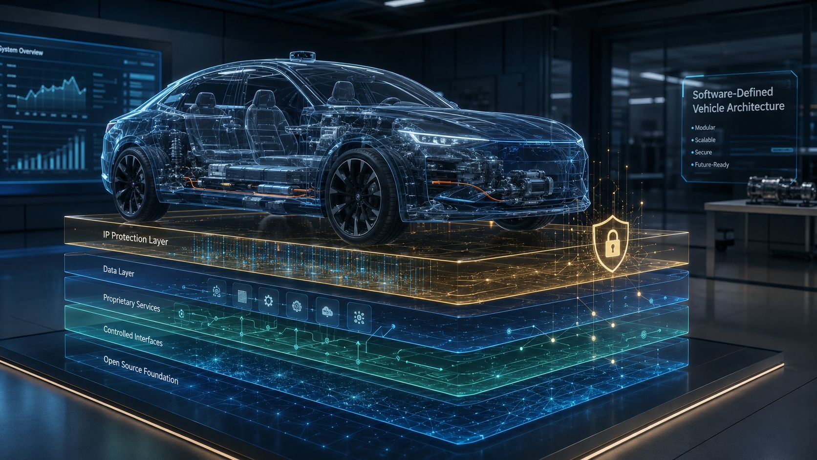Open Source at the Wheel: IP Strategy for Software Defined Vehicles